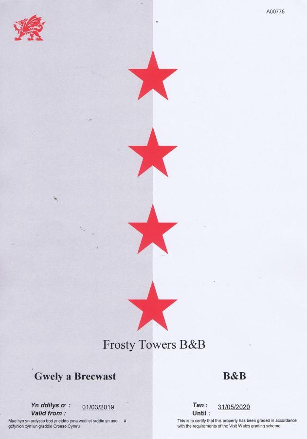 مبيت وإفطار لاندودنو Frosty Towers المظهر الخارجي الصورة